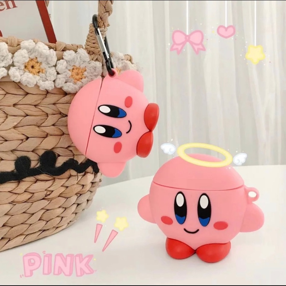 Kirby Silicone case for AirPods generation 1 and 2